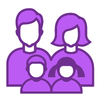 Familydemic icon - gender division